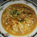 El cooksnap de Diego Giaccio cuando hizo Locro criollo.