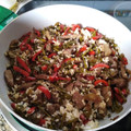 El cooksnap de aulaga1118 cuando hizo Ternera y arroz con soja.