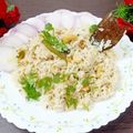 Madhu Jain का कुकस्नैप जब उन्होंने काजू मटर पुलाव (Kaju matar pulav recipe in hindi) बनाया था।