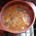 El cooksnap de Susana Estigarribia cuando hizo Guisado campero en olla de barro 🍲.