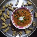 सैफ कनक गोपाल गुप्ता का कुकस्नैप जब उन्होंने मूंगफली की सब्जी (moongfali ki sabzi recipe in Hindi) बनाया था।
