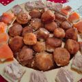 El cooksnap de Sandra cuando hizo Trufas de queso y salmón ahumado.