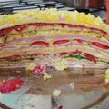 El cooksnap de Valentina cuando hizo Torre de panqueques salada 🥞.