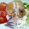 Macika 🐻 Éva Cooksnap-ja, amikor elkészítette a(z) Gyros házi pitában receptet.