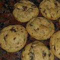 El cooksnap de C0qui cuando hizo Cookies con chips de chocolate.