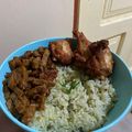 Cooksnap dari rara maria untuk resep Nasi Lemak Hijau Pandan
