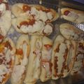 El cooksnap de Karina Cuenca cuando hizo Pancho pizza (con masa casera) 🍕🍕.