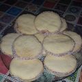 El cooksnap de Naty Leonetti cuando hizo Alfajor de maicena(con harina leudante).
