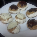 El cooksnap de verito cuando hizo Profiteroles rellenos de nata.
