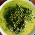 Cooksnap dari Alfelina Duamija untuk resep Sayur daun singkong kuah santan