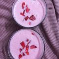 Chef Sejal's cooksnap of when they made Strawberry Milkshake.