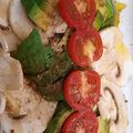 El cooksnap de Eva cuando hizo Ceviche vegano con mango.