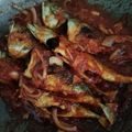 Cooksnap Muniroh Annuar semasa beliau membuat Sambal Ikan Kembung.