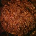 El cooksnap de Oli Sandoval cuando hizo Pollo Pibil Yucateco.