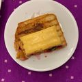 Bina Thakkar's cooksnap of when they made વેજ. ચીઝ ગ્રીલ સેન્ડવીચ (Veg. Cheese Grill Sandwich Recipe In Gujarati).