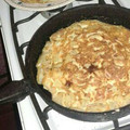 El cooksnap de Susana Lopez cuando hizo Tortilla de papas.