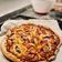 El cooksnap de Sara PA cuando hizo Pizza masa cerveza Guinness.