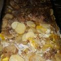 El cooksnap de Debora Arguello cuando hizo Pollo a la portuguesa en la plancheta.