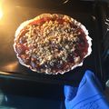 El cooksnap de Marlene Mardones Vera cuando hizo Tarta de ciruelas.