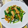 Grace 的 韭菜花炒甜不辣 cooksnap