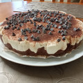 El cooksnap de Esther De Leiva cuando hizo Tarta de queso mascarpone y chocolate.