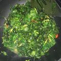 Cooksnap dari Linda untuk resep Tumis Pakis - Bunga Pepaya
