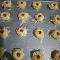 Cooksnap dari Marida Christina Sianipar untuk resep Strawberry Cheese Thumbprint Cookies #bikinRamadhanBerkesan #Rab