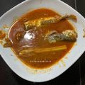 Cooksnap Zieta Ali semasa beliau membuat Asam pedas Ikan Selar.