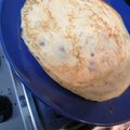 El cooksnap de Silvana De León Chapores cuando hizo Masa de Filloas o panqueques..