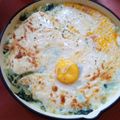 El cooksnap de Fede Silva cuando hizo Acelga gratinada con salsa blanca light.