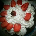 Walies Cuisine 's cooksnap of when they made Chocolate cake with whipped cream frosting.