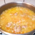 Rubby Hu 的 南瓜土雞肉片粥 cooksnap
