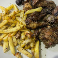 El cooksnap de Juanjo García cuando hizo Conejo frito al ajillo en Airfryer.