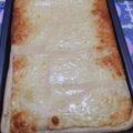 El cooksnap de Gabriela Tonini cuando hizo Tarta de jamón y queso con masa líquida.