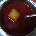 Asha का कुकस्नैप जब उन्होंने टमाटर का सूप (tamatar ka soup recipe in Hindi) बनाया था।