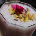 Varsha Ingole Bele's cooksnap of when they made रोझ लस्सी (rose lassi recipe in marathi).