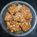Swati Garg का कुकस्नैप जब उन्होंने मूंगफली गुड़ की चिक्की (moongfali gur ki chikki recipe in Hindi) बनाया था।