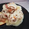 il Rosannafoschi quando ha preparato Risotto di mele, funghi e rosmarino