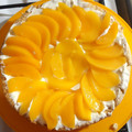 El cooksnap de Berenice Yanello cuando hizo Tarta de crema con duraznos.