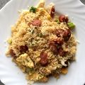 Miss J的德國小廚房 的 香腸蛋炒飯 cooksnap