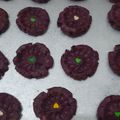 Cooksnap dari Yurini untuk resep Cookies Ubi Ungu Gluten Free Panggang Teflon