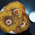 Bhavnaben Adhiya 's cooksnap of when they made ચણા ના લોટ ના પુડલા (Chana Lot Pudla Recipe In Gujarati).