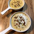 Chef Rick's cooksnap of when they made Loaded potato soup.