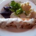 El cooksnap de Paula Fabi cuando hizo Panqueques rellenos con acelga y salsa bechamel.