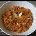 Manisha's Desi kitchen's cooksnap of when they made Gajar halwa.