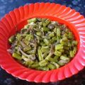 vandana का कुकस्नैप जब उन्होंने Beans aloo bhaji बनाया था।