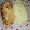 El cooksnap de CocinArte cuando hizo Pechugas de pollo rellenas con salsa de verdeo y papas al horno.