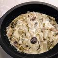 El cooksnap de Luis Gimenez cuando hizo Acelgas con nata, piñones y boletus edulis.