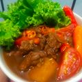 Cooksnap dari Filiani Zhu untuk resep Bistik kambing semarang ala bustaman