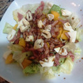 El cooksnap de Anna cuando hizo Ensalada con melocotón en almíbar y jamón serrano.